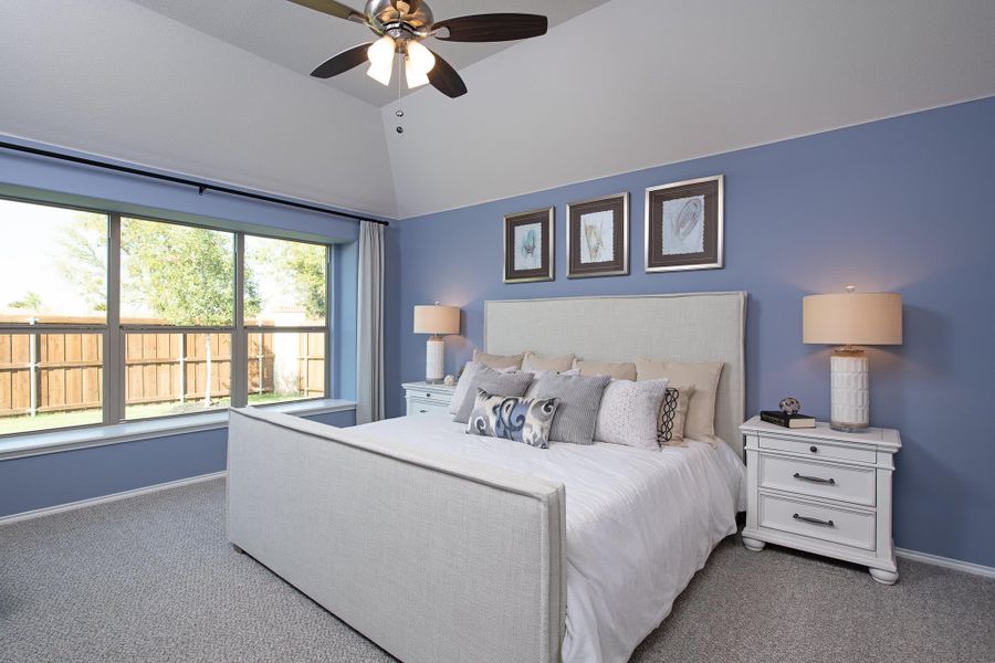 Primary Bedroom | Concept 1912 at Chisholm Hills in Cleburne, TX by Landsea Homes