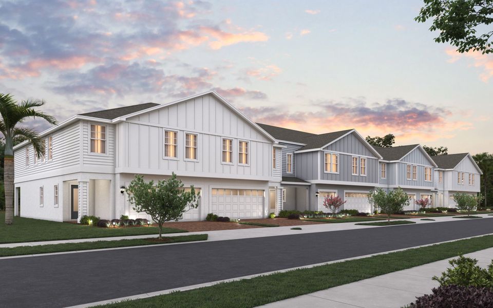 Blue Springs Reserve Townhomes by Trinity Family Builders in Groveland - photo
