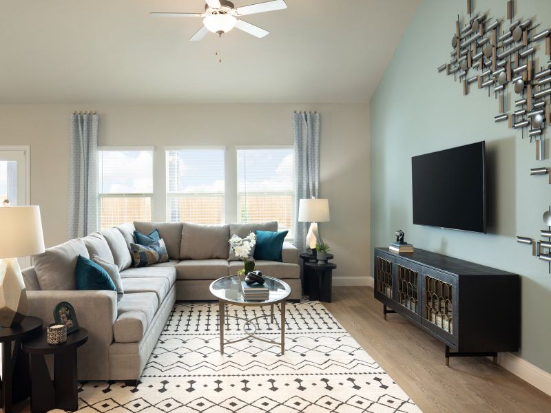Entertain your guests in comfort with this beautiful open concept floor plan.