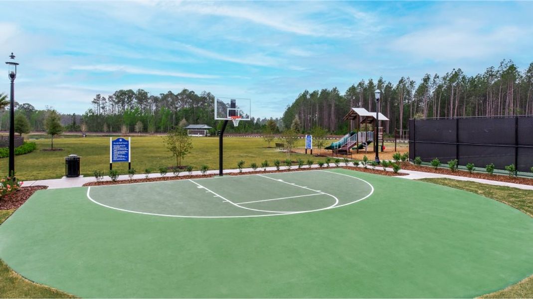 Silverleaf basketball court