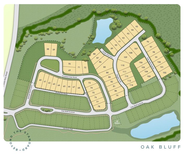 Oak Bluff New Homes in Charleston, SC.  - Slide 2