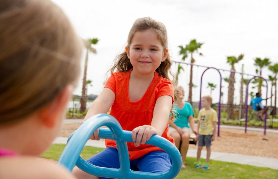 Playground and Walking Trails