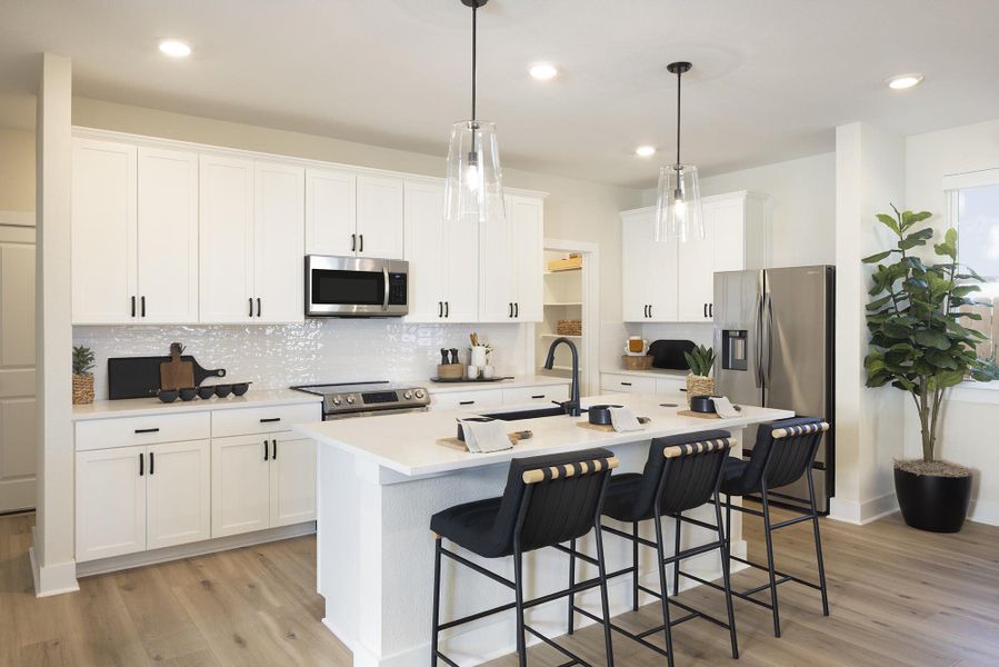 Kitchen | Eli at Lariat in Liberty Hill, TX by Landsea Homes