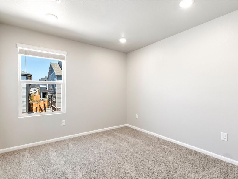 The Woodland floorplan interior image taken at a Meritage Homes community In Aurora, CO.