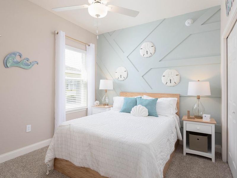 Versatile secondary bedrooms provide space for everyone in your household - Shelby model home in Lake Alfred, FL