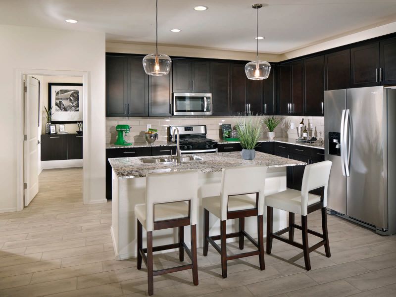 Enjoy the meals you prepare with an open, beautiful kitchen.