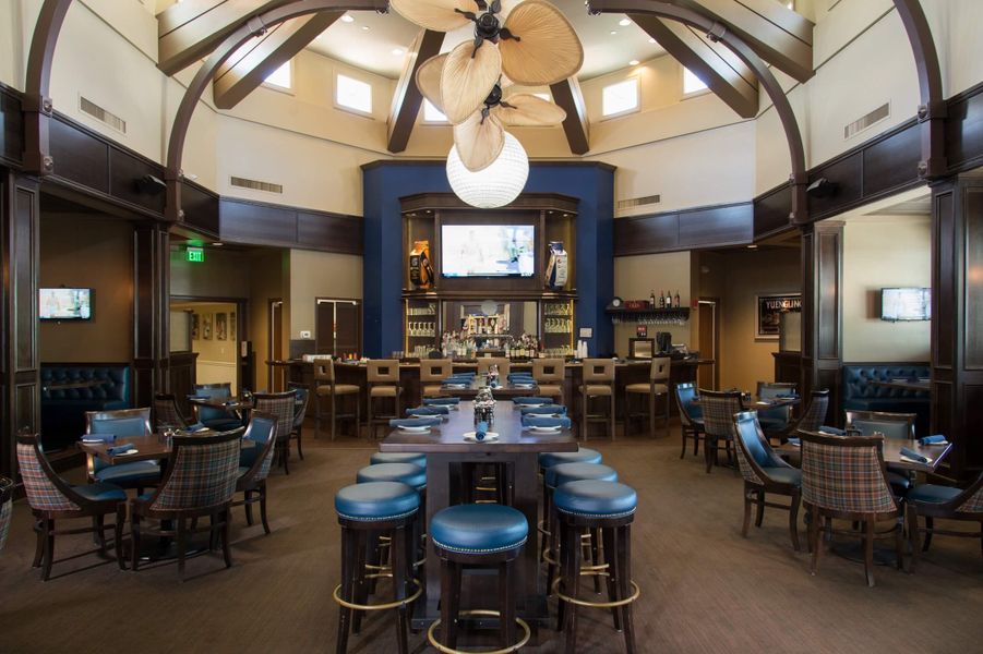 Taplow Pub at PGA Golf Club is a favorite spot to grab a tasty bite & beverage with friends