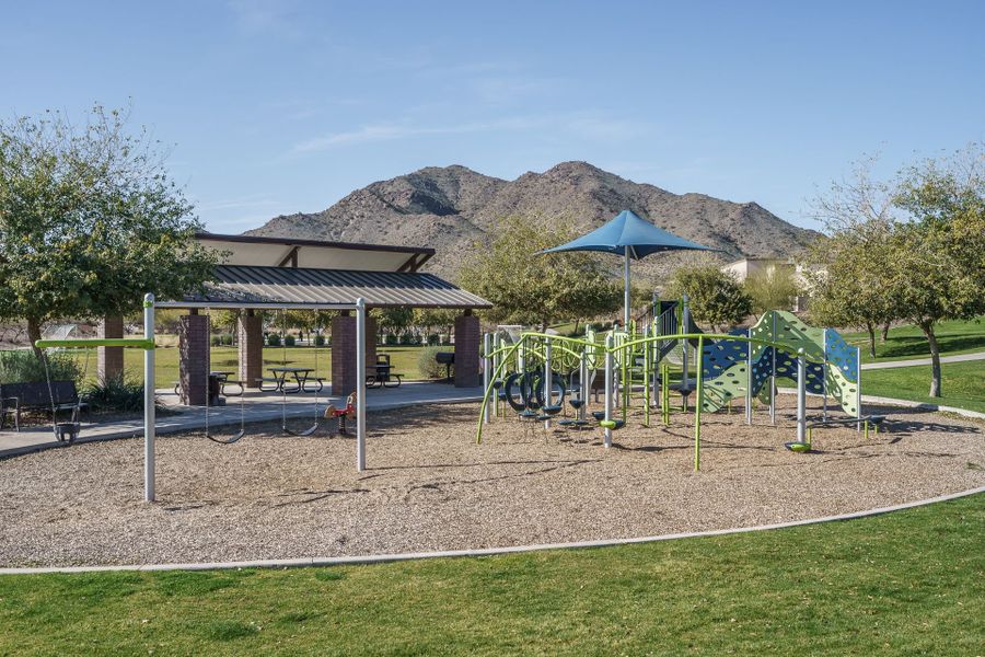 the ridge at sienna hills park playground new homes in buckeye az william ryan