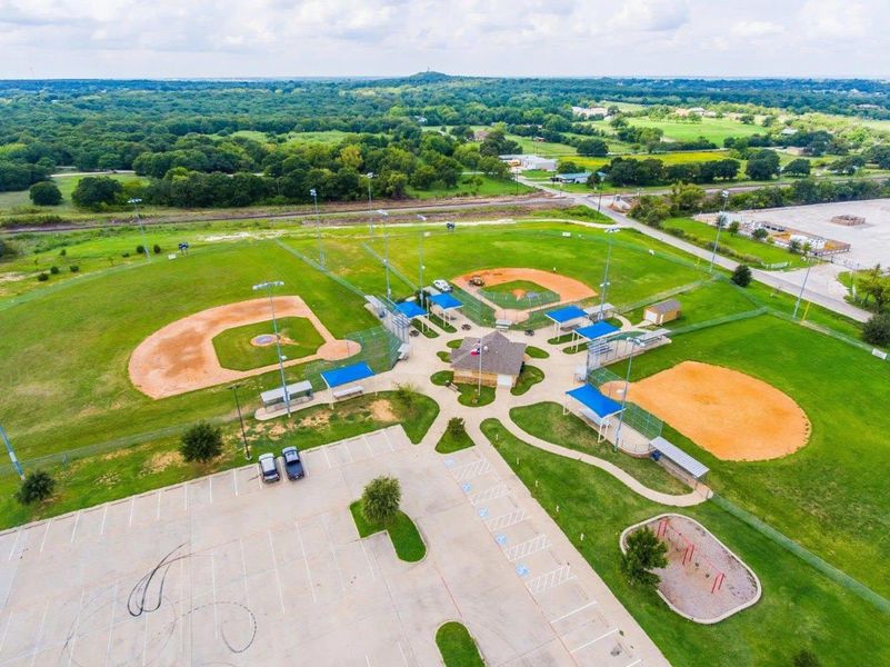 Baseball Fields | Mockingbird Hills in Joshua, TX by Landsea Homes