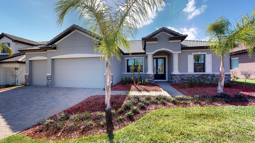 Cross Creek new single family homes for sale in Parrish, FL the Carlingford new home construction by William Ryan Homes Tampa