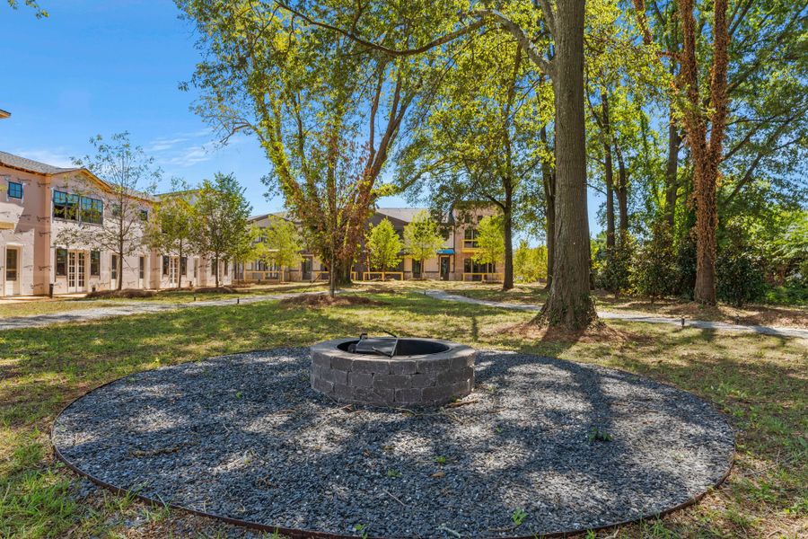 Pocket Park with Firepit