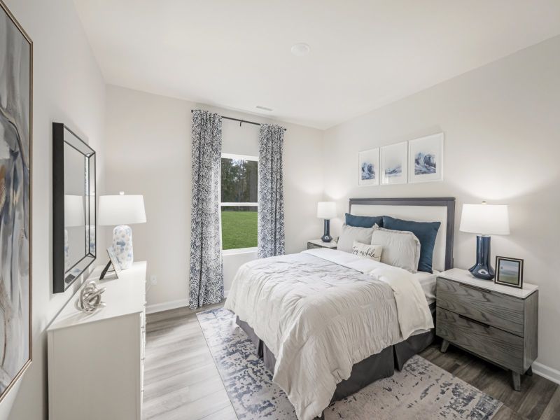 Give guests ample privacy with the downstairs bedroom and ensuite bathroom.