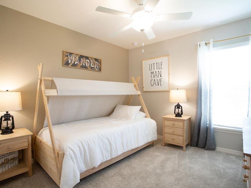 Versatile secondary bedroom provide space for everyone in your household - Amaryllis model home in Davenport, FL