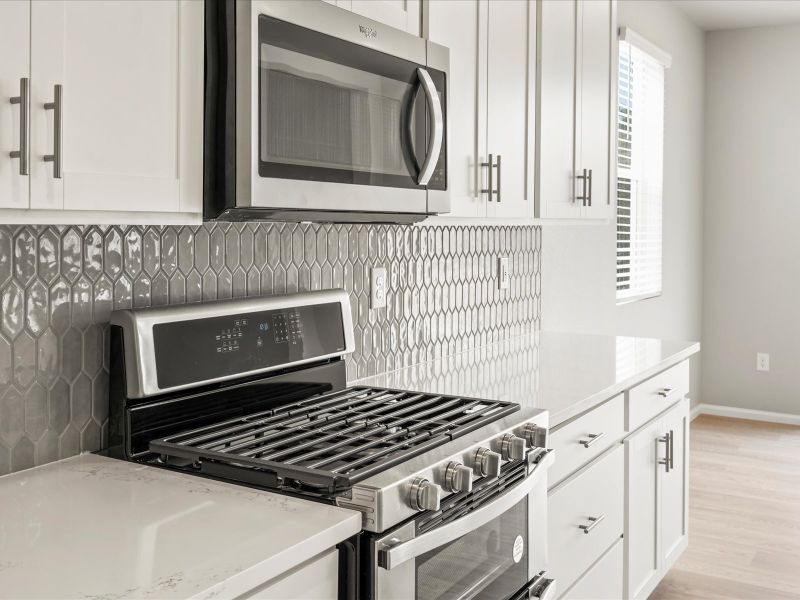 Fraser floorplan interior image taken at a Meritage Homes community in Northern Colorado.