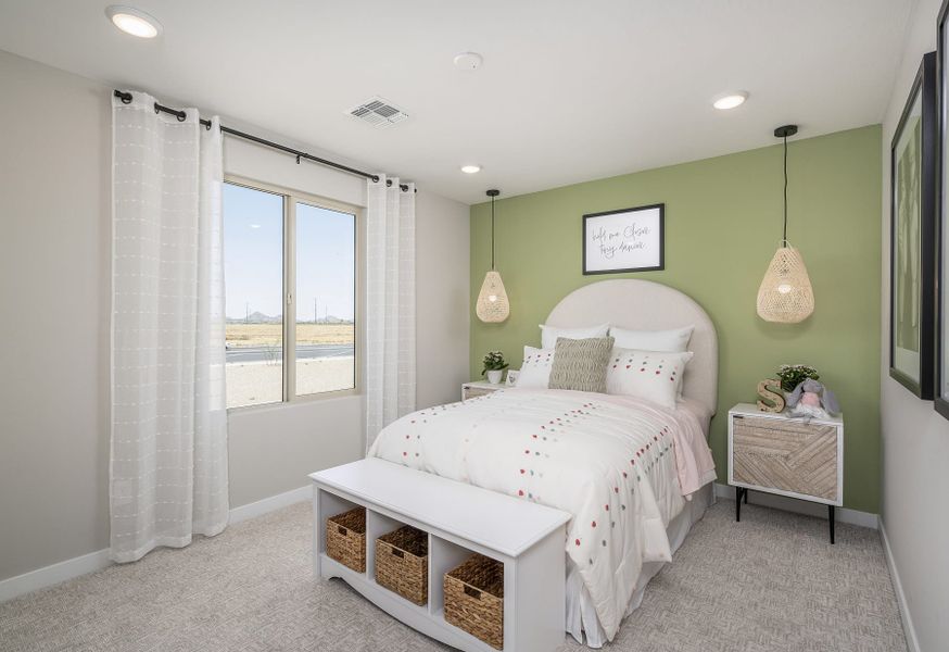 Bedroom | Grand | Bentridge – Canyon Series | New Homes in Buckeye, AZ | Landsea Homes