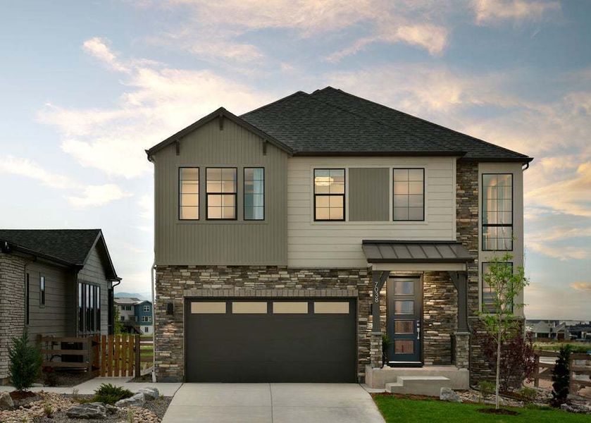 Harmony by Trumark Homes at Sterling Ranch | Plan 6