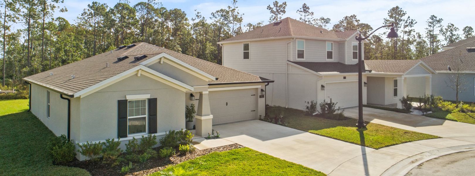 Streetview of the Estate Collection II homes