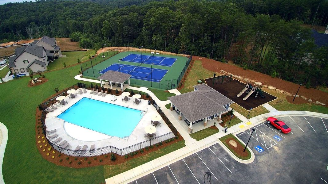 The Retreat at Sterling on the Lake 58’ Homesites by David Weekley Homes in Flowery Branch - photo