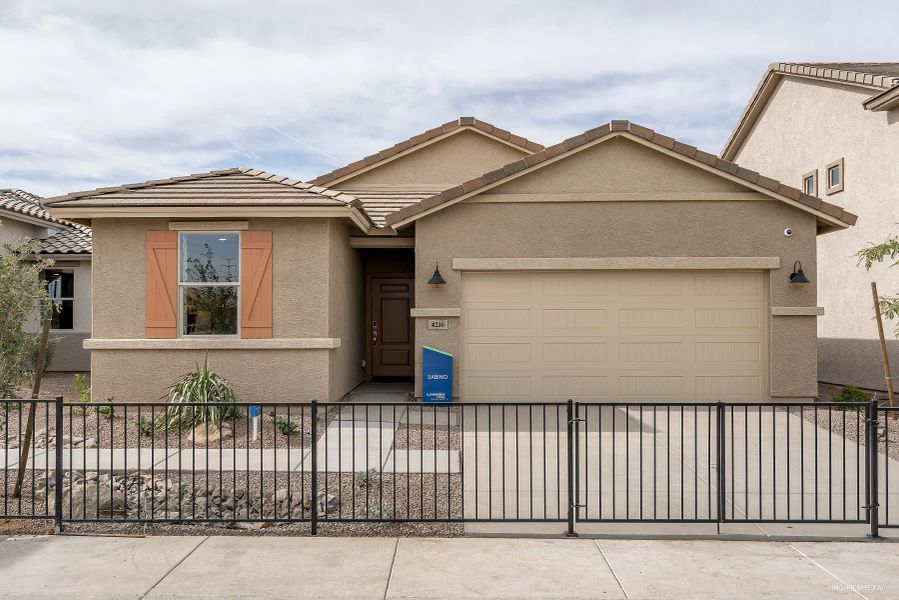 Front Exterior - Sabino at Sunset Farms in Tolleson, Arizona | Landsea Homes