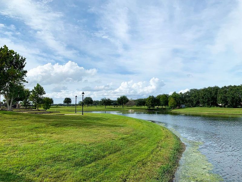 Cross Creek community wide open spaces in Parrish, FL new home construction by William Ryan Homes Tampa