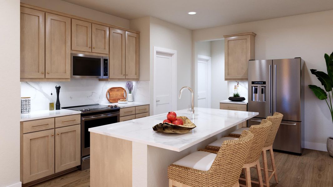 Kitchen | Zoe at Lariat in Liberty Hill, TX by Landsea Homes