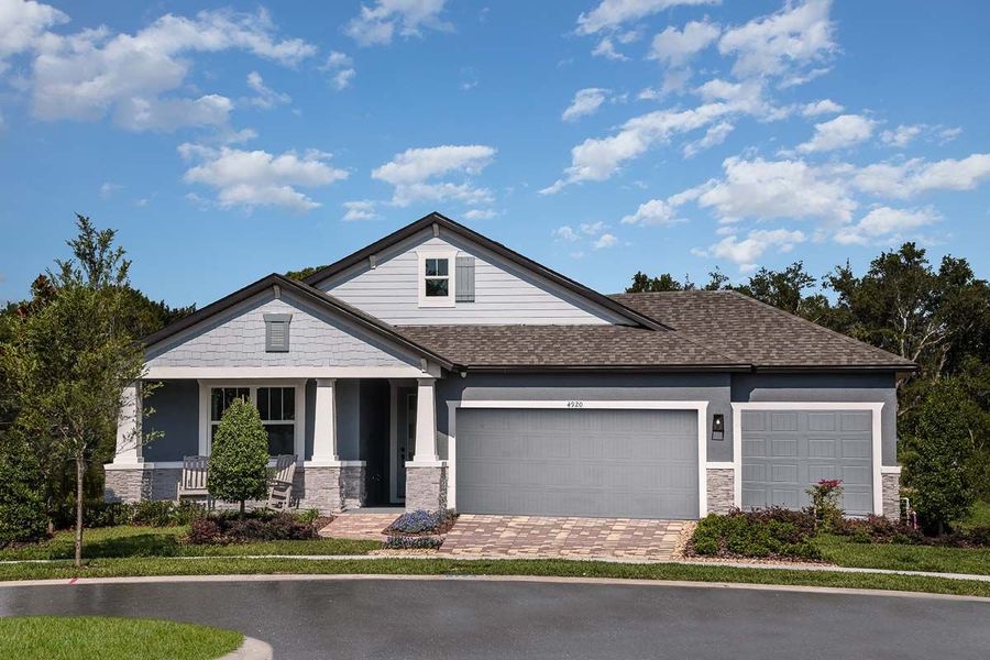 Sweetwater 3-car garage new home plan by William Ryan Homes Tampa