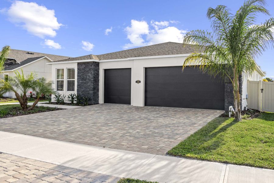 Exterior - Serenity - The Courtyards at Waterstone in Palm Bay, Florida by Landsea Homes