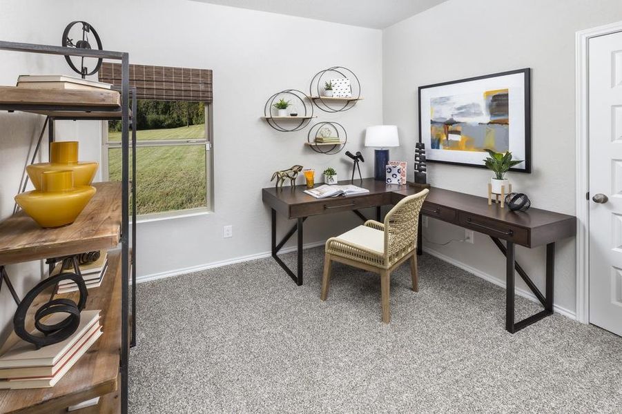 Dauer Ranch Model Home Flex Room