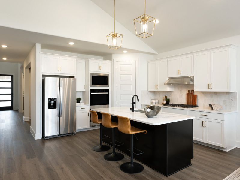 The Strata's kitchen featured at Ashford Park