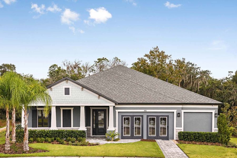 The Sweet Bay model home at Cross Creek in Parrish, FL new home construction by William Ryan Homes Tampa