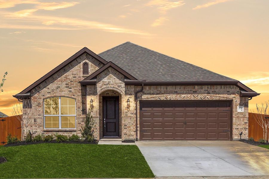 Elevation A | Concept 2186 at Chisholm Hills in Cleburne, TX by Landsea Homes