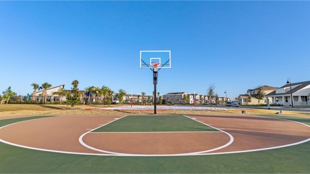 Basketball court