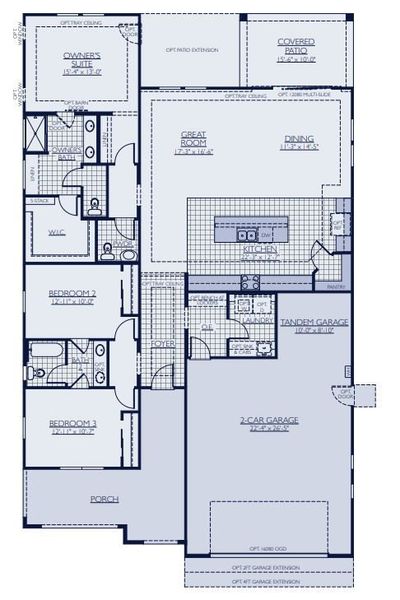 cypress floor plan new homes for sale the ridge at sienna hills buckeye az william ryan