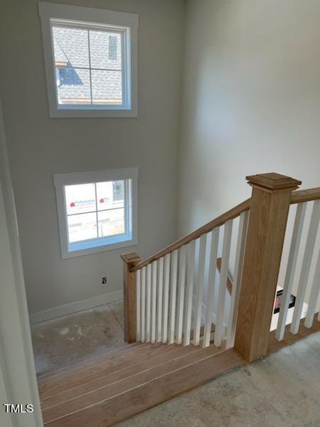 UPPER STAIRCASE VIEW - LOT 2