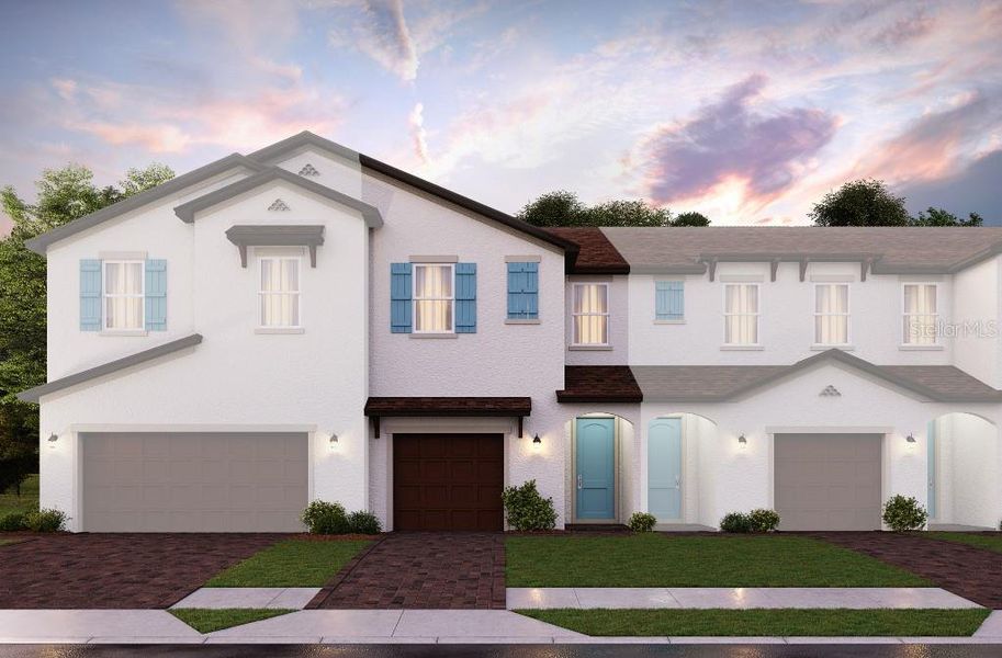 New construction Townhouse house 4525 Small Creek Road, Kissimmee, FL 34744 Tidewater- photo