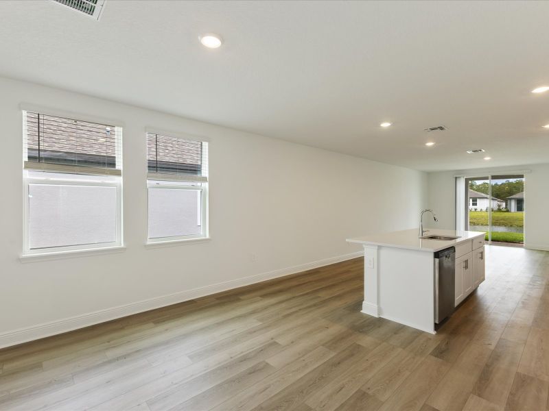 Dining room in the Everglade floorplan at 209 Links Terrace Blvd