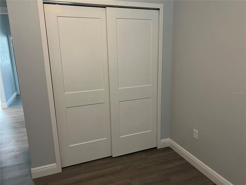 Second bedroom closet