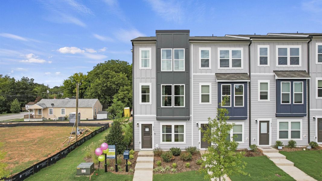 New construction Townhouse house 405 N Fisher Street, Unit 59, Raleigh, NC 27610 The Hugo - photo