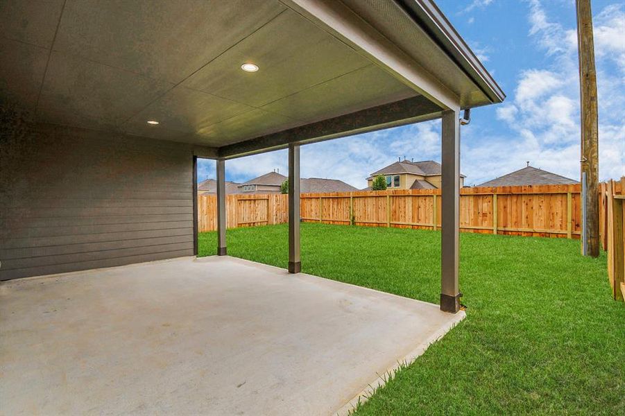 Backyard retreat, offering an abundance of space for kids to play and explore. The possibilities are endless in this outdoor haven, where the joy of open-air activities and family gatherings awaits.