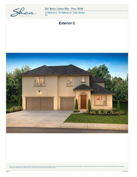 New construction Single-Family house 5519 Timpson Drive, Manvel, TX 77578 5049- photo