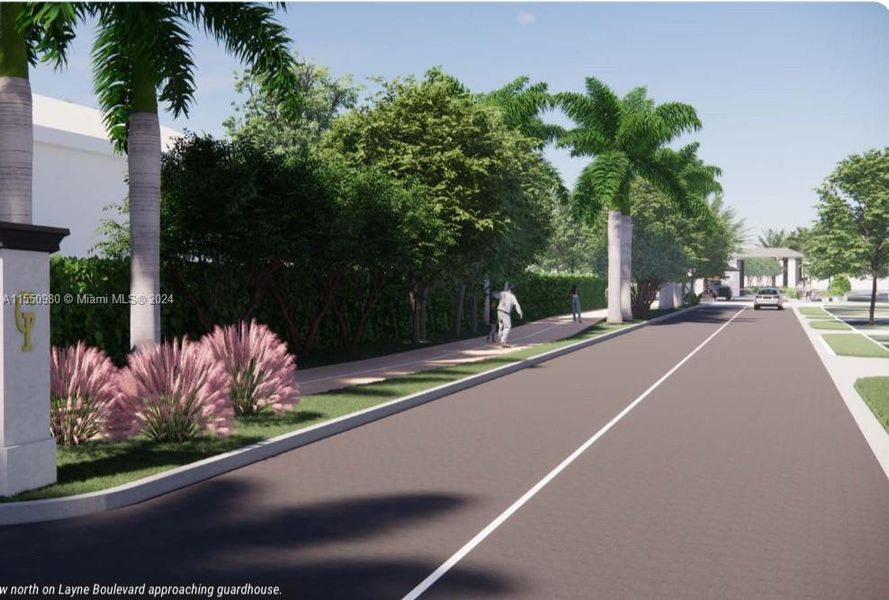 Hallandale Beach City is developing a Master Plan it is  remodeling main entrance, paving, give more privacy the community and other modifications..