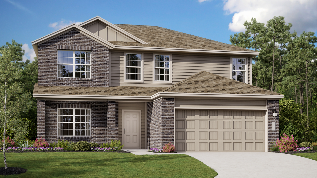 New construction Single-Family house Halstead, 6018 Angel Place, Seguin, TX 78155 - photo