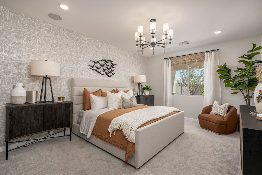 Primary Bedroom | Falcon | El Cidro | Goodyear, AZ | Landsea Homes
