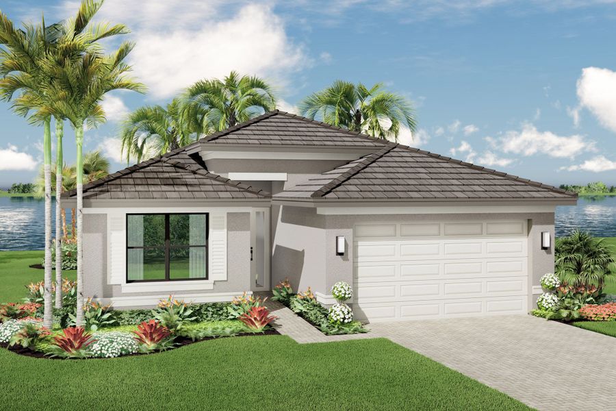 New construction Single-Family house Egret, 12320 Southwest Calm Pointe Court, Port St. Lucie, FL 34987 - photo