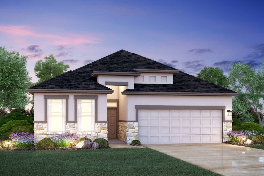 New construction Single-Family house 11800 Shimmering Sea Drive, Austin, TX 78747 Highland - Capital Series- photo