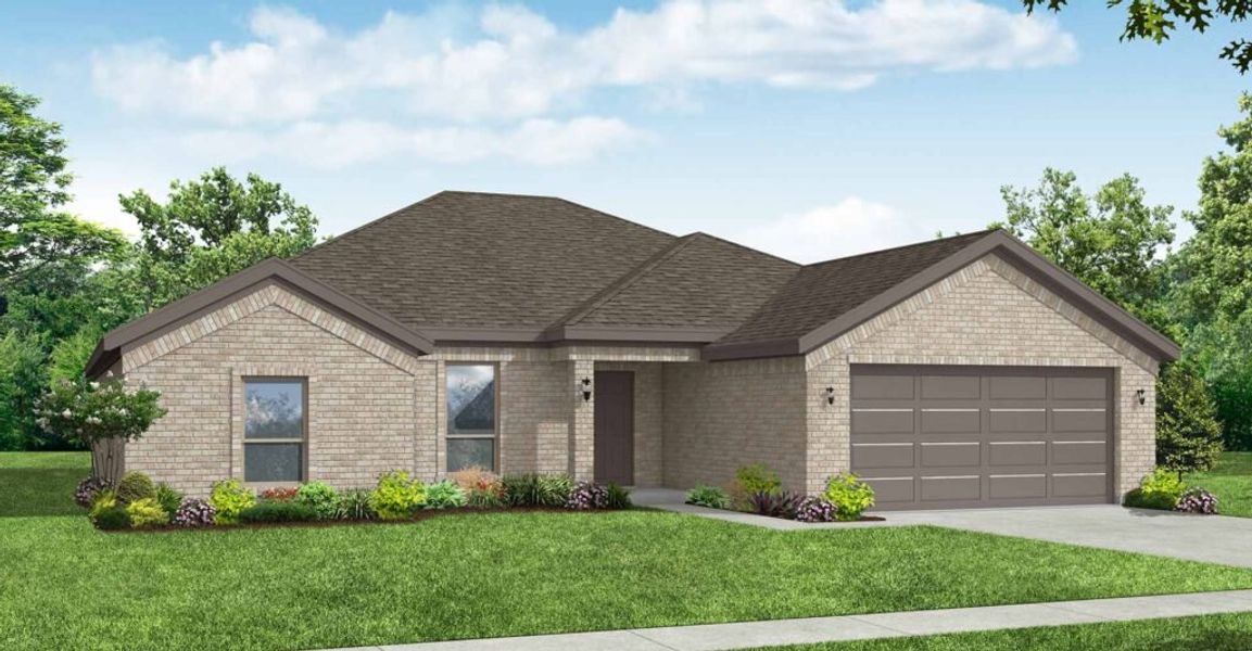 New construction Single-Family house 2628 Streamside Drive, Burleson, TX 76028 Cromwell II- photo