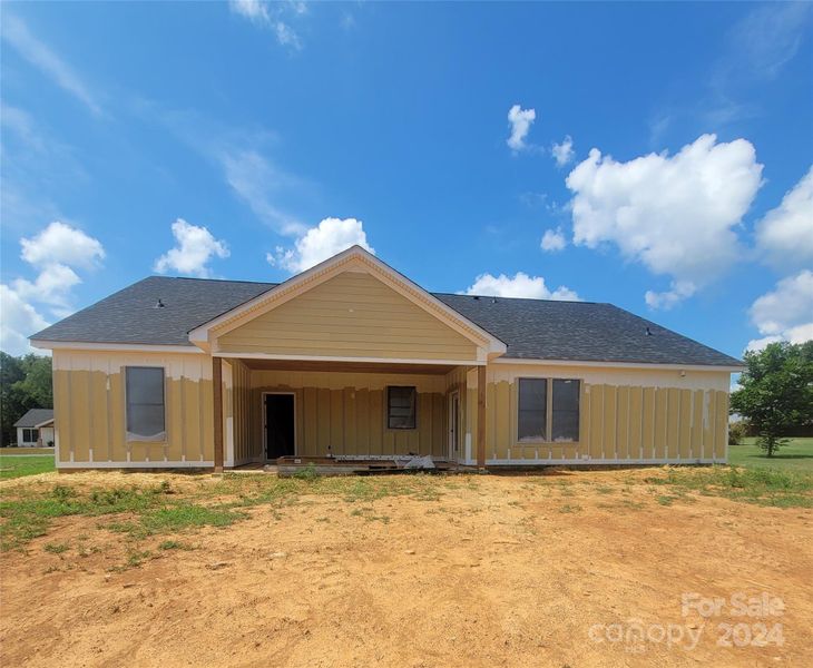 Lot 3 Rear Covered Porch