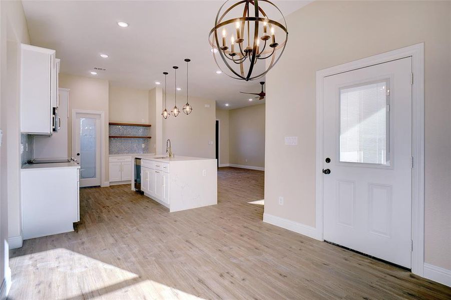 Model home is 5012 Moss Rock Trail - photo is representation of final build