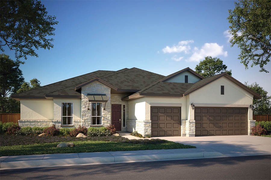 New construction Single-Family house 127 Epoch Drive, Austin, TX 78737 Constellation- photo
