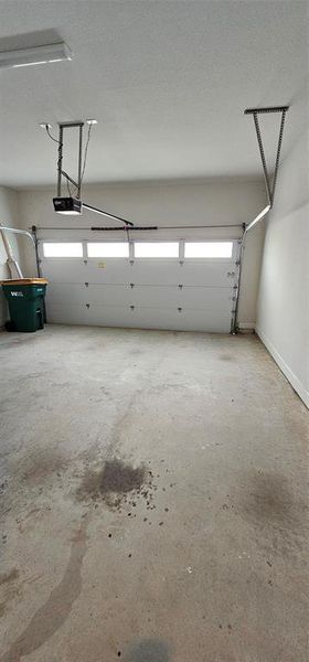 two car garage.